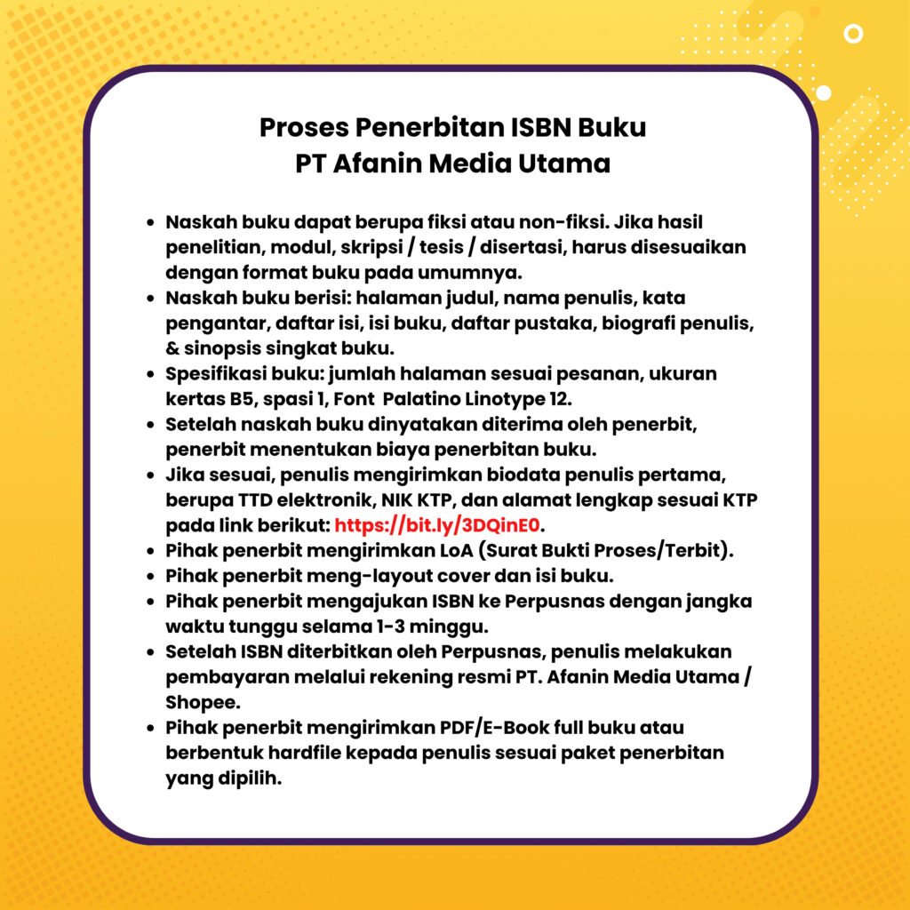 Jasa Penerbitan ISBN Buku, Percetakan Buku, Penulisan Artikel Jurnal Ilmiah Terakreditasi, Penambahan Sitasi Artikel Google Scholar, dan Pemesanan Kitab Arab Kuning Timur Tengah